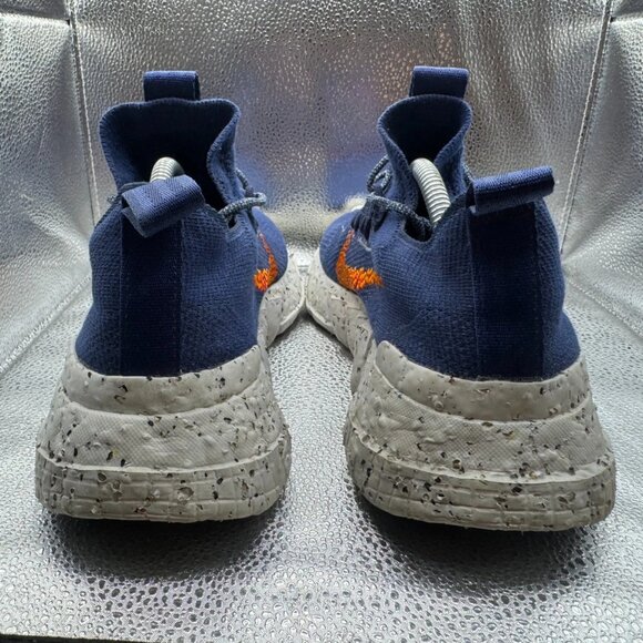Size 12 Nike Space Hippie 01 Navy Blue Orange Mens Running Sneaker DN0010-400 - Picture 7 of 10